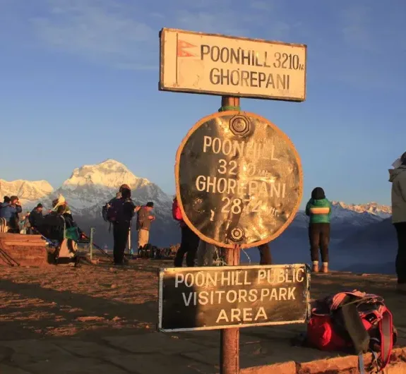 Wanderung zum Ghorepani-Poon-Hill-Nationalpark