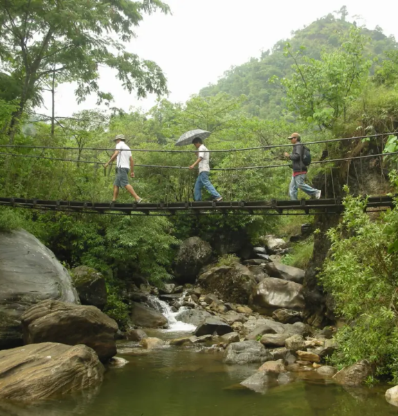 Sendero de Sikles - Puente