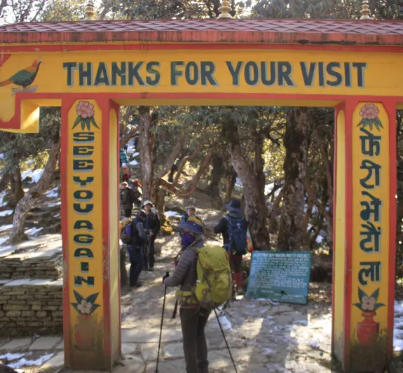 Ghorepani Poon-heuvel