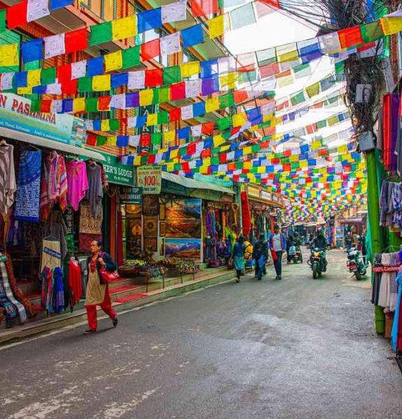 Streets of Thamel