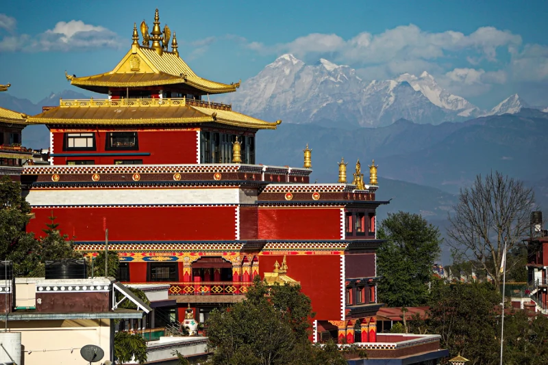 Buddha temples in Nepal