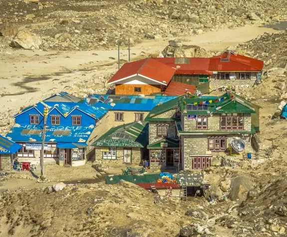Everest Base Camp Helicopter Return Trek
